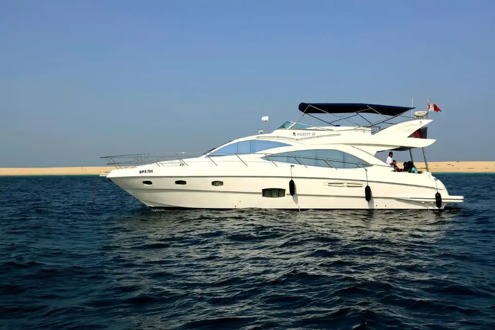 60 ft luxury yacht rental in Dubai Marina